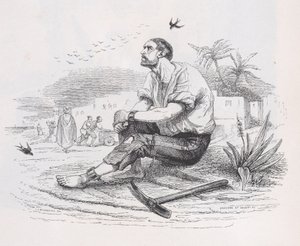 Le rondini dalle Opere complete di Béranger da Louis Henri Brevière, Cesar Auguste Hebert