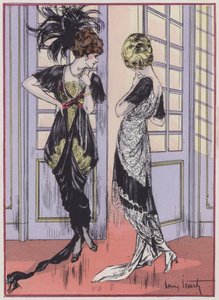 Moda femminile degli anni 1910 del designer Zimmermann da Louis Icart