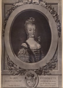 Maria Antonietta, Regina di Francia, fine XVIII secolo 1894 da Louis Jacques Cathelin