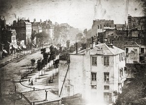 Boulevard du Temple di Daguerre da Louis Jacques Mande Daguerre