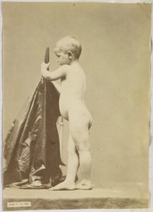 Studio di un bambino nudo, visto di lato da Louis Jean Baptiste Igout (attributed to)