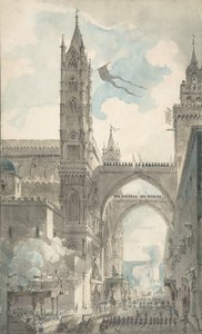 Veduta del portale e dell