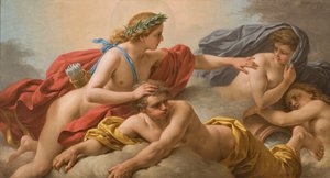 Il Sole dissipa i venti e le tempeste da Louis Jean Francois I Lagrenee