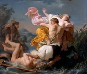 Il rapimento di Deianira da parte del centauro Nesso