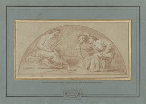 Derisione di Cristo da Louis Jean Jacques Durameau
