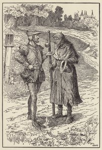Vieni, cambia il tuo abbigliamento con il mio, vecchio da Louis John Rhead
