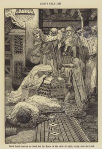 Il figlio di Davide muore da Louis John Rhead