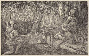 Avvistò un gruppo di boscaioli e due prigionieri da Louis John Rhead