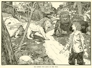 Vide Due Leoni sulla Strada da Louis John Rhead