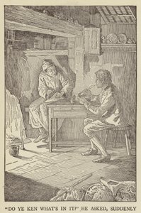 Illustrazione per Kidnapped di Robert Louis Stevenson da Louis John Rhead