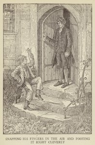 Illustrazione per Kidnapped di Robert Louis Stevenson da Louis John Rhead