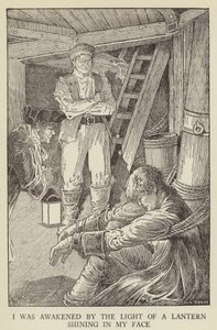Illustrazione per Kidnapped di Robert Louis Stevenson da Louis John Rhead