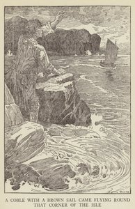 Illustrazione per Kidnapped di Robert Louis Stevenson da Louis John Rhead