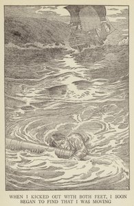 Illustrazione per Kidnapped di Robert Louis Stevenson da Louis John Rhead