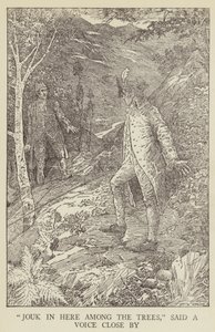 Illustrazione per Kidnapped di Robert Louis Stevenson da Louis John Rhead
