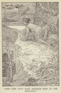 Illustrazione per Kidnapped di Robert Louis Stevenson da Louis John Rhead