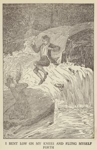 Illustrazione per Kidnapped di Robert Louis Stevenson da Louis John Rhead
