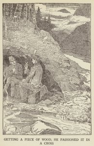 Illustrazione per Kidnapped di Robert Louis Stevenson da Louis John Rhead