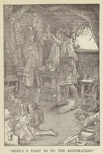 Illustrazione per Kidnapped di Robert Louis Stevenson da Louis John Rhead