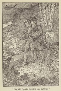 Illustrazione per Kidnapped di Robert Louis Stevenson da Louis John Rhead