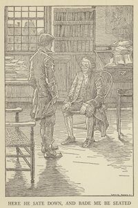 Illustrazione per Kidnapped di Robert Louis Stevenson da Louis John Rhead
