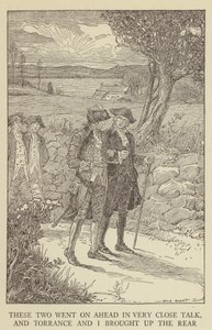 Illustrazione per Kidnapped di Robert Louis Stevenson da Louis John Rhead