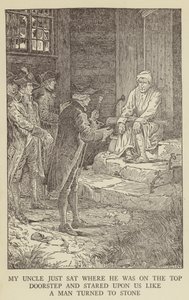 Illustrazione per Kidnapped di Robert Louis Stevenson da Louis John Rhead
