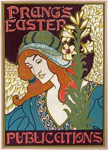 Pubblicazioni pasquali di Prang da Louis John Rhead