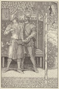 Robin Hood e Marian nel loro rifugio