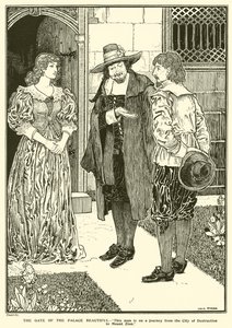 La Porta del Palazzo Bello da Louis John Rhead
