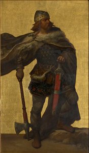 Pipino di Herstal, 1872-1877 da Louis Joseph Gallait