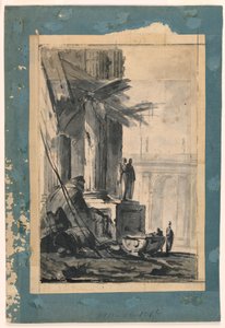 Disegno, Fantasia di rovina, 1762 ca. da Louis Joseph Le Lorrain