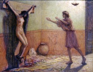 Donna crocifissa