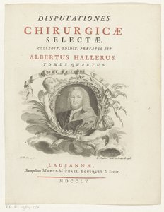 Ritratto di Albrecht von Haller da Louis Joubert