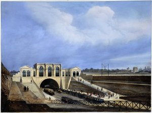 Chemin de fer de Paris à Saint Germain - in “Paris en 1837”