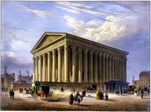 Chiesa della Madeleine da Louis Jules Arnout