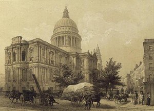 Cattedrale di San Paolo, c.1855 da Louis Jules Arnout