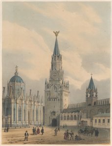 La Torre Spasskaya e la Chiesa di Santa Caterina del Convento dell