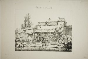 Mulino a Gravelle, I da Louis Jules Frederic Villeneuve