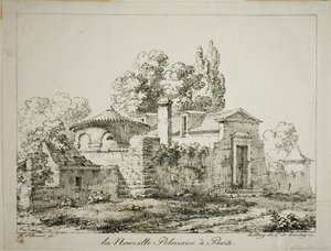 Il nuovo polacco a Parigi da Louis Jules Frederic Villeneuve