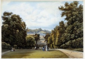 Chateau de Saint Cloud, lato del Parc