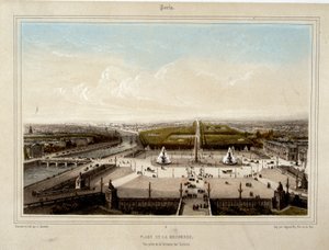 La Place de la Concorde da Louis Julien Jacottet