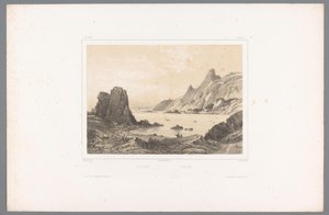Vista su Kullaberg presso il Kattegat da Louis Julien Jacottet