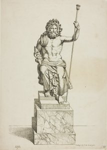 Giove, tratto dalla collezione di M. Denon da Louis Lafitte
