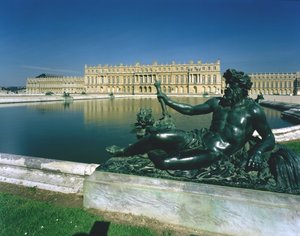 La facciata del giardino, 1668-84 da Louis Le Vau