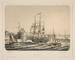 Paquebot americano (Entrata del Havre) da Louis Le Breton