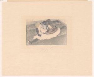 Ballerina in spaccata da Louis Legrand (signed by artist)