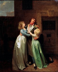 Un addio triste, 1780s da Louis Leopold Boilly