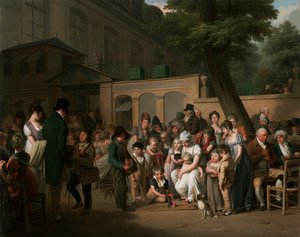 Ingresso al Jardin Turc da Louis Leopold Boilly