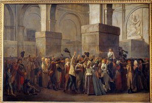 Rivoluzione francese; Trionfo di Marat da Louis Leopold Boilly